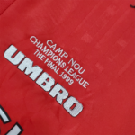 Manchester United 1999/00 Home Jersey  Retro Version - Image 2