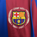 Barcelona 2007/08 Home Jersey – Retro Version - Image 10
