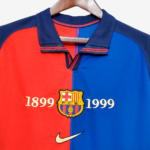 Barcelona 1999/00 Home 100th Anniversary Jersey  Retro Version - Image 2