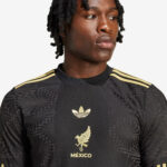 Mexico 2025/26 Gold Jersey Long Sleeve – Fan Version - Image 2