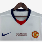 Manchester United 2008/09 Away Jersey Champions League Edition Long Sleeve – Retro Version - Image 9