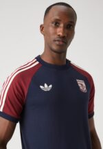 Arsenal T-Shirt OG 3-Stripes  Legend Ink - Image 4