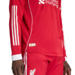 Liverpool 2025/26 Home Jersey Long Sleeve – Fan Version - Image 2
