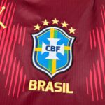 Brazil Special Edition Red Jersey 2026 - Vermelha Fan Version Brasil - Image 4