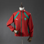 Morocco 2026 Reversible Jacket Windbreaker - Red & Green - Image 3