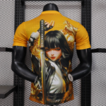 Japan 25/26 Anime Special Edition Jersey - Orange - Player Version - Slim Fit - Image 2