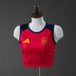 Spain 2026 Home Women's Vest Cropped - Image 2