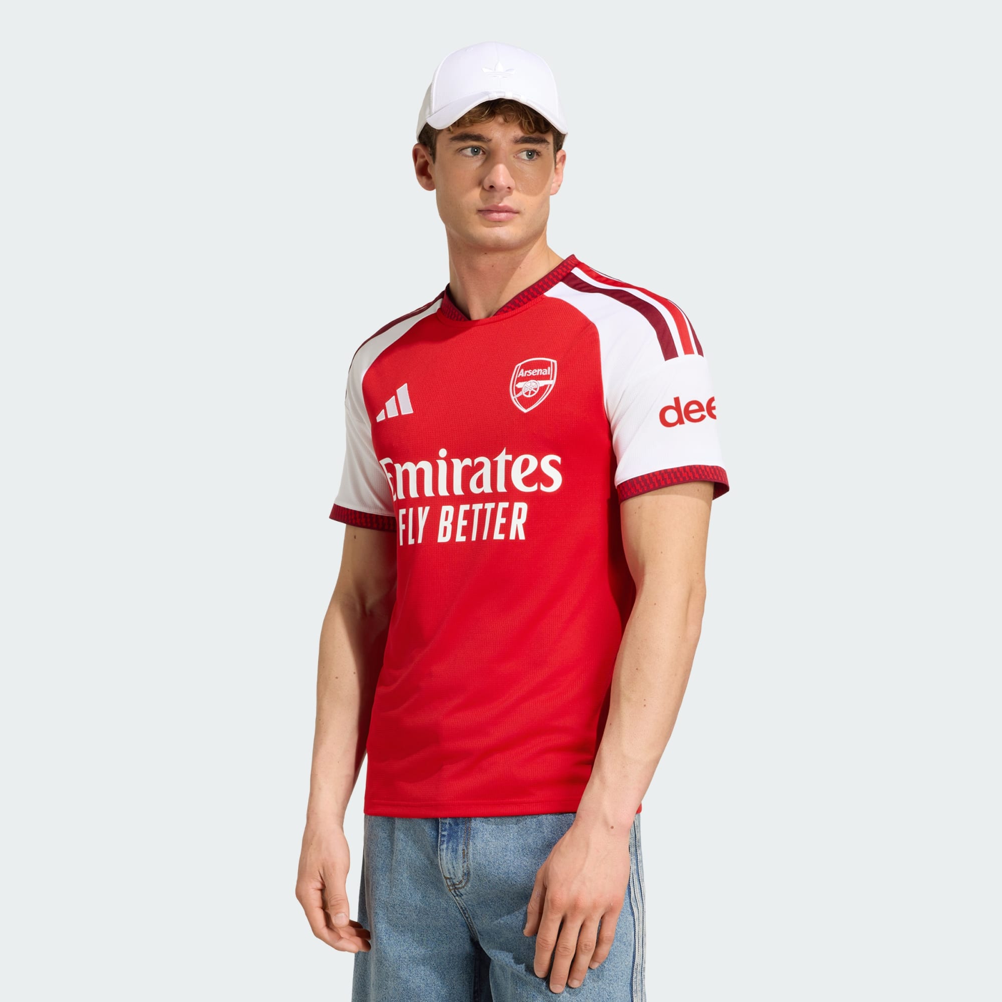 Arsenal_FC_26-27_Home_Jersey_Red_JZ3168_21_model Arsenal Home Fan Jersey 2026/27 - Image 1