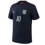 Pulisic #10 USA 2026 Away Match Jersey Blue World Cup Player [Slim Fit] - Image 3