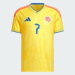 Colombia 2025/26 Home #7 Luis Diaz - Fan Version - Image 3