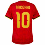 Belgium Home Trossard 10 Fan Jersey Shirt 2026 World Cup - Image 2