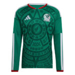Mexico Home Fan Jersey Long Sleeve Shirt 2026 World Cup