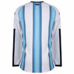 Argentina Home Long Sleeve Fan Jersey Shirt 2026 World Cup - Image 2