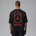 Brazil Air 85 Oversized Red-Black - Image 2