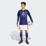 Japan 26 Home Long Sleeve Jersey - Fan Version - Image 5