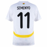 Ghana Semenyo 11 Home Fan Jersey 2025/26 - Image 2