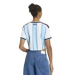 2026 Argentina Women's Stadium Home Cropped Soccer Jersey - World Cup 2026 - Image 6