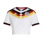 2026 Germany Women's Stadium Home Cropped Soccer Jersey World Cup 2026 - Image 3
