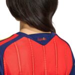 2026 Spain Women's Stadium Home Cropped Soccer Jersey - World Cup 2026 - Image 6