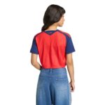 2026 Spain Women's Stadium Home Cropped Soccer Jersey - World Cup 2026 - Image 2