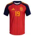 Lamine Yamal Spain Authentic World Cup Home Jersey 2026 Player [Slim Fit] World Cup 2026 - Image 2