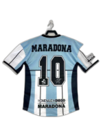 Argentina 2001 Maradona Commemorative Edition Jersey - Retro Version - Image 2