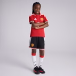 Manchester United Kit Kids 26/27 Home Jersey and Shorts - Image 2