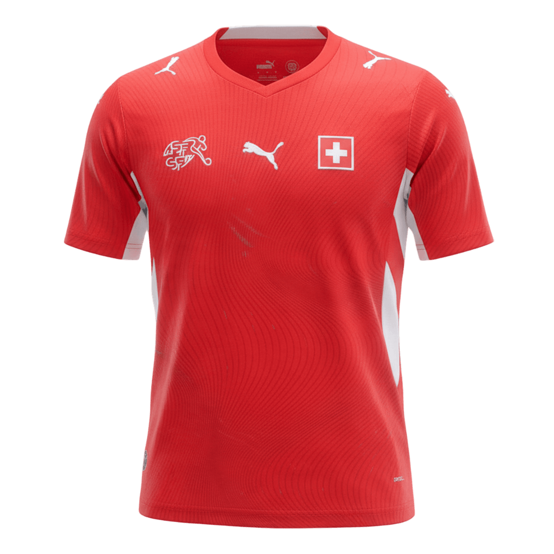 Switzerland Home Soccer Jersey World Cup 2026 - Fan Version - Image 1