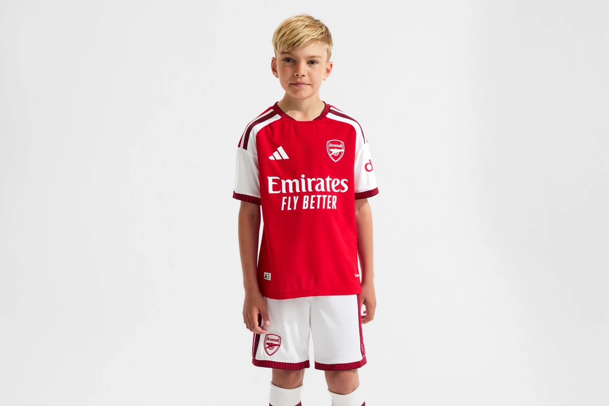 Arsenal Kit Kids 2026/27 Home Jersey and Shorts