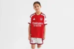 Arsenal Kit Kids 2026/27 Home Jersey and Shorts - Image 2