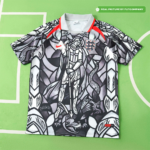 England x Palace 2026 Dri-Fit Football Jersey 'Pewter Grey/Bright Crimson' - Image 3
