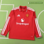 Manchester United 2026/27 Home [Long Sleeve Fan Version] Jersey - Image 8