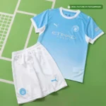 Manchester City 2026/27 Home [Kids Kit] Jersey - Image 2