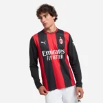 Ac Milan 2026/27 Home [Long Sleeve Fan Version] Jersey