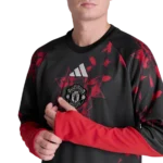 Manchester United 2026/27 Home Pre-Match Jersey – Long Sleeve - Image 2