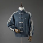 New Chinese Style Track [Gray] Jacket