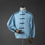 New Chinese Style Track [Light Blue] Jacket