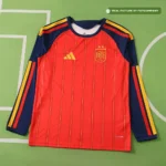 Spain 2 Stars 2026/27 Home [Long Sleeve Fan Version] Jersey - Image 3