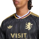 Aston Villa 2026/27 Away [Long Sleeve Fan Version] Jersey - Image 2